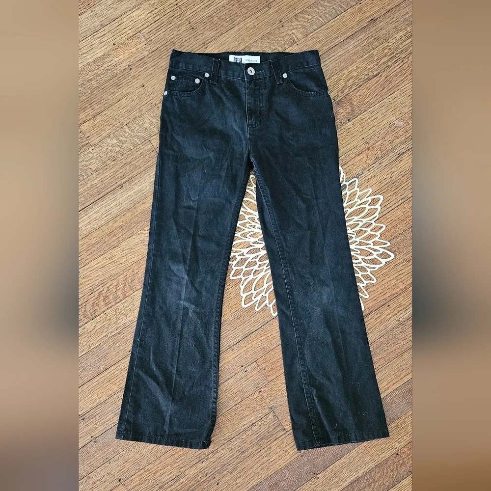Faded Glory Bootcut Blk Pants Size 8R